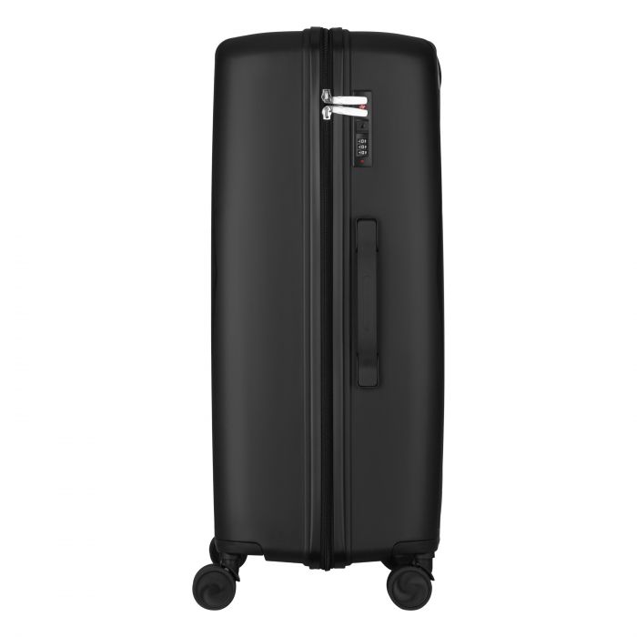 Набір валіз 2E, M7979, поліпропілен, (L+M+S), блискавка anti theft, 4 колеса, кодовий замок, чорний