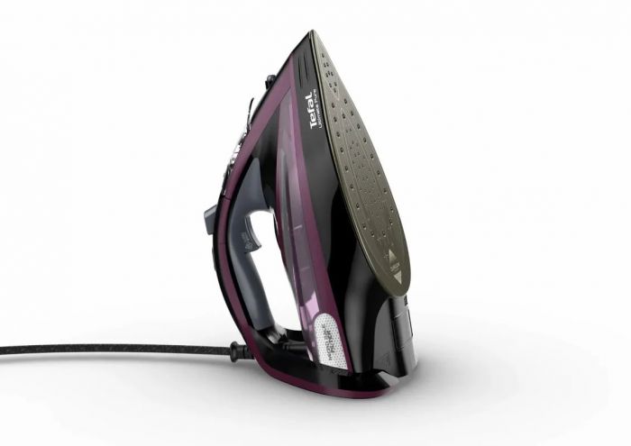 Праска Tefal Ultimate Pure, 3000Вт, 350мл, паровий удар -240гр, постійна пара - 55гр, керам. підошва, чорно-фіолетовий