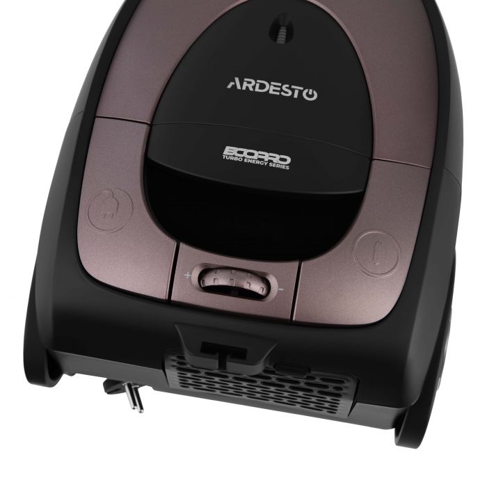 Пилосос ARDESTO мішковий, 800Вт, мішок- 2.5л, HEPA, чорно-бронзовий