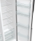 Холодильник SBS Gorenje, 179х70х92см, 2 двері, 376(190)л, А++, NF+, Інв., Зона св-ті, диспенсер, генератор льоду, Зовн. Диспл, нерж