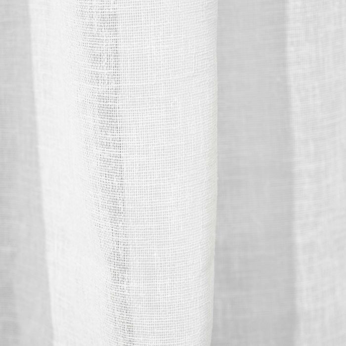 Гардина ARDESTO 300х270см, крафт-льон, 100% поліестер, білий