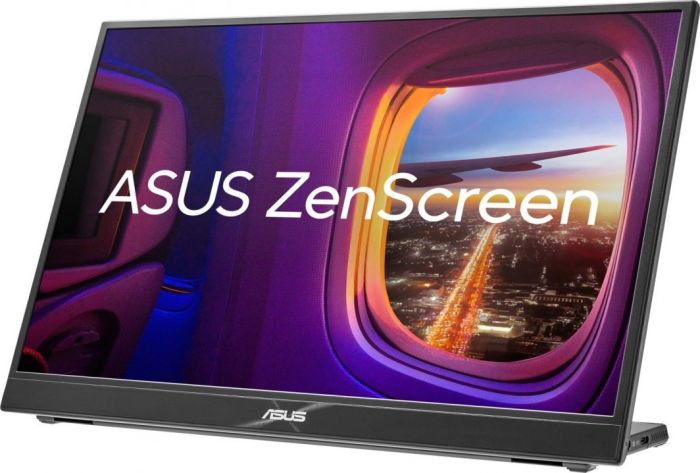 Монітор портативний Asus 16" ZenScreen MB16QHG HDMI, 2xUSB-C, Audio, IPS, 2560x1600, 16:10, 120Hz, DCI-P3 100%, HDR400, Cover