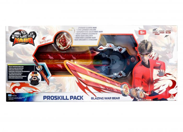 Дзиґа Infinity Nado VI Proskill Pack Палаючий Бойовий Ведмідь (Blazing War Bear)