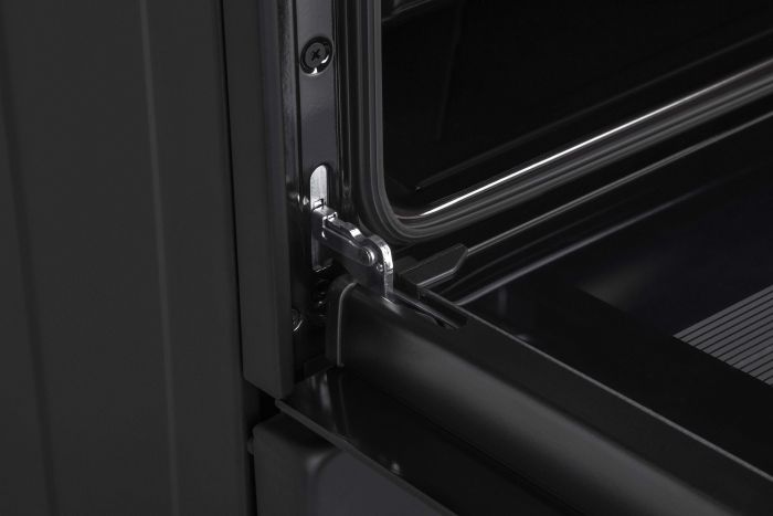 Плита ARDESTO комбі 2 газ + 2 електро, 58л, 60x60см, підсвічування, форсунки LPG (підключення газового балона), чорний
