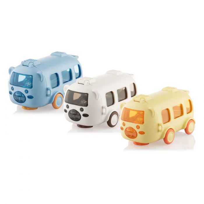 Пляшка для води Ardesto Bear Bus 500мл, пластик, блакитний