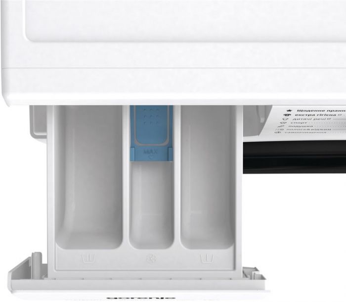 Пральна машина Gorenje фронтальна, 6кг, 1200, A+++, 43.5см, дисплей, пар, інвертор, білий