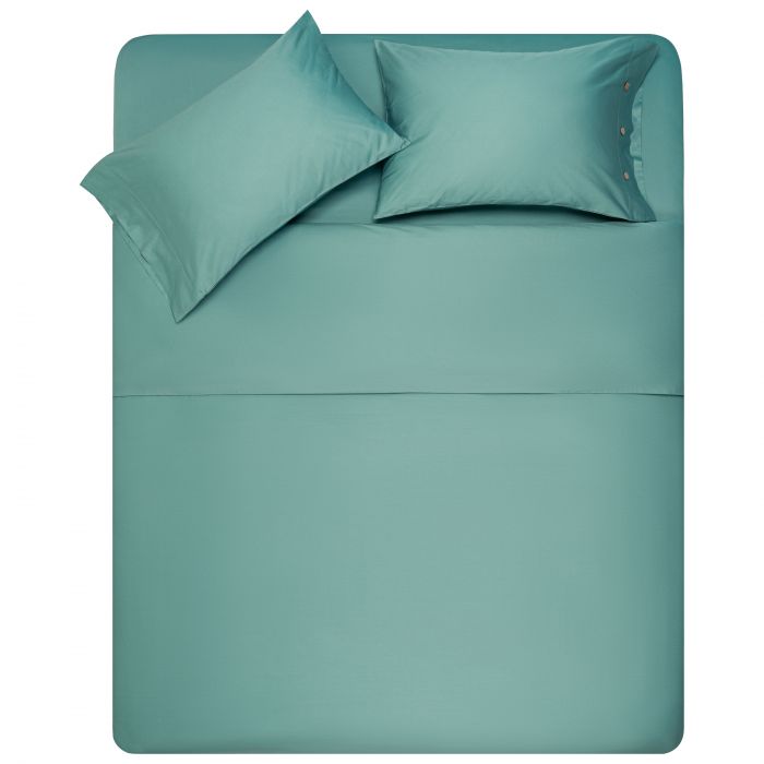 КПБ 2.0сп Ardesto Mix&Match, підковдра 200х220см, простирадло 240x260см, наволочки (2) 50х70см, 100% бавовна, сатин, зелений