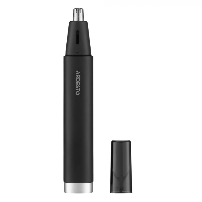 Тример Ardesto TR-PWP, для носа і вух, сталь,USB-C > USB-A, чорний