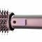 Фен-щітка ARDESTO Brush Pink Touch, 1200Вт, 2 швидкості, 2 темп. режими, LED-дисплей, функція іонізації , 4 насадки, сірий+ рожевий