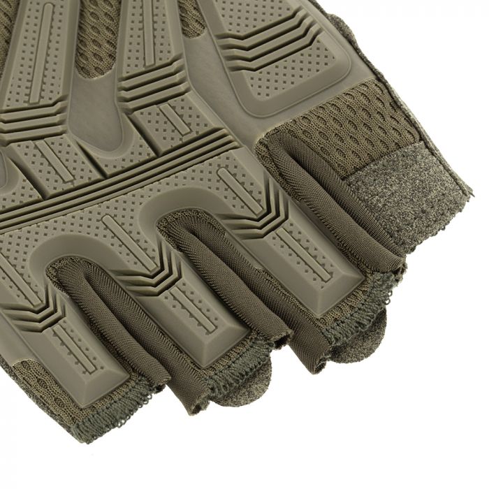 Рукавички тактичні 2E, безпалі, M, зелені
