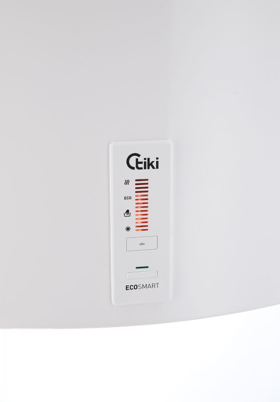 Водонагрівач електр. Tiki круглий GBF, 150л, 2кВт, сухий тен, електр. кер-ння, B, білий, 700160