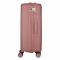 Набір валіз 2E, M7979, поліпропілен, (L+M+S), блискавка anti theft, 4 колеса, кодовий замок, рожево-золотий