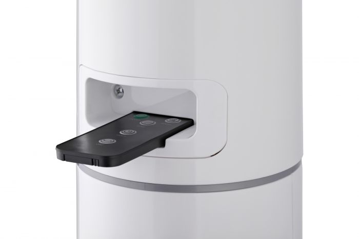 Вентилятор ARDESTO FNT-R36X1W колонний, 90см, 50Вт, пульт ДК, дисплей, чорно-білий