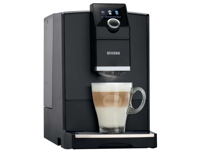 Кавомашина NIVONA CafeRomatica 2.2л, зерно + мелена, автомат.капучинатор, авторецептів - 7, чорний