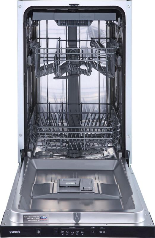 Посудомийна машина Gorenje вбудовувана, 11компл., E , 45см, 3й кошик, білий