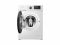 Пральна машина TCL фронтальна, 7кг, 1400, A, 49см, дисплей, пара, інвертор, білий