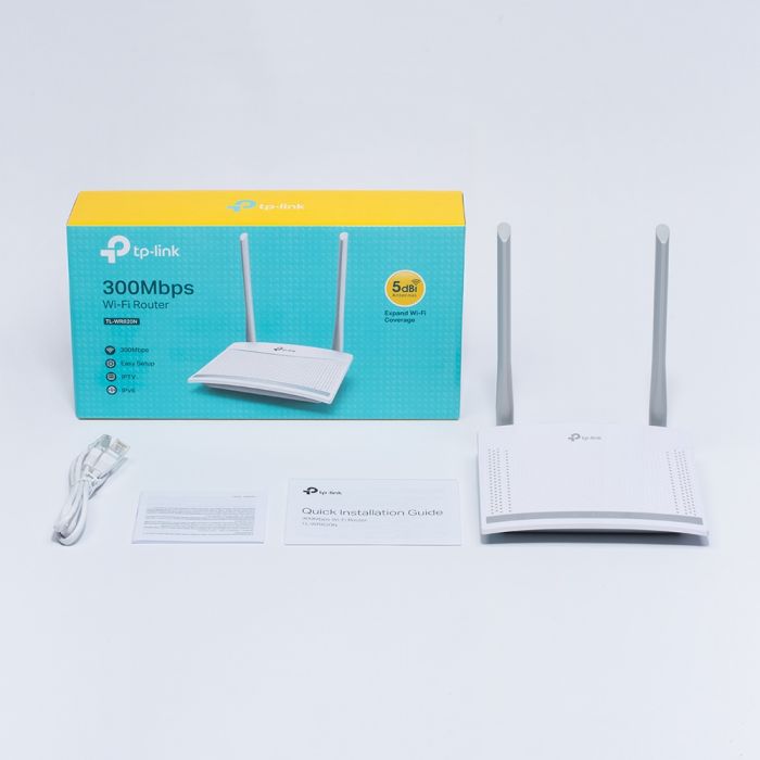 Маршрутизатор TP-LINK TL-WR820N N300, 2xFE LAN, 1xFE WAN