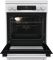 Плита Gorenje комбінована, 71л, 60x60см, дисплей, IconLed, чавун, білий