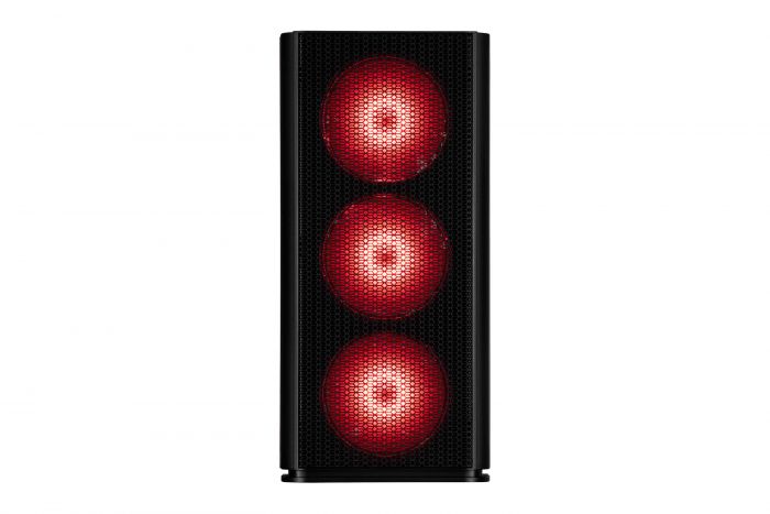 Корпус 2E GAMING Vertex GI01B без БЖ 2xUSB3.0, 1xUSBType-C, 3x140мм ARGB, 1x120мм ARGB, VGA 380мм, LCS ready, контролер з пультом, TG Side Panel, EATX, чорний