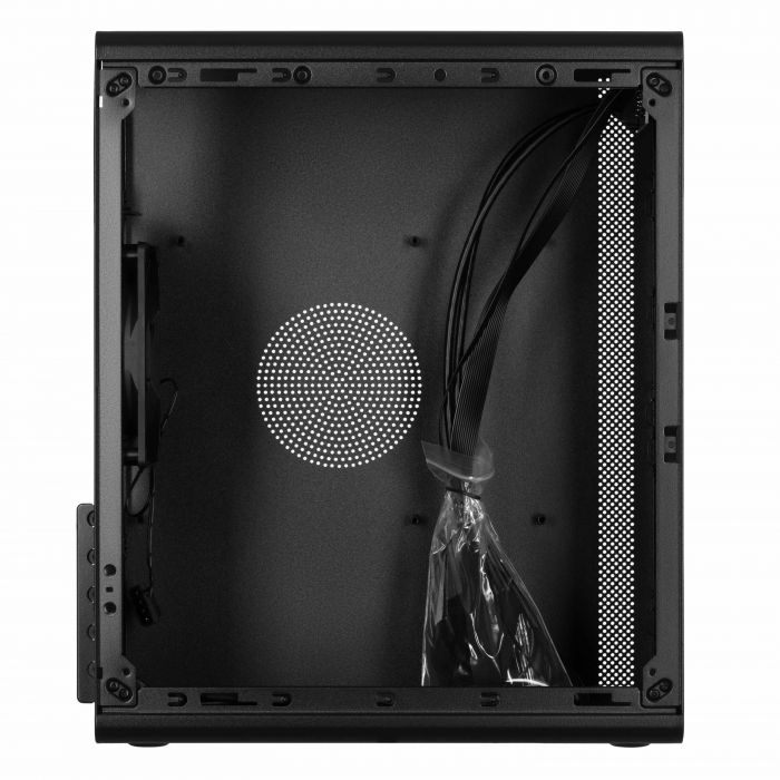 Корпус 2E Credo V285B без БЖ, 1xUSB3.0, 1х USB 2.0, 1xUSB Type-C, 1x120мм, VGA 300мм, mATX, чорний