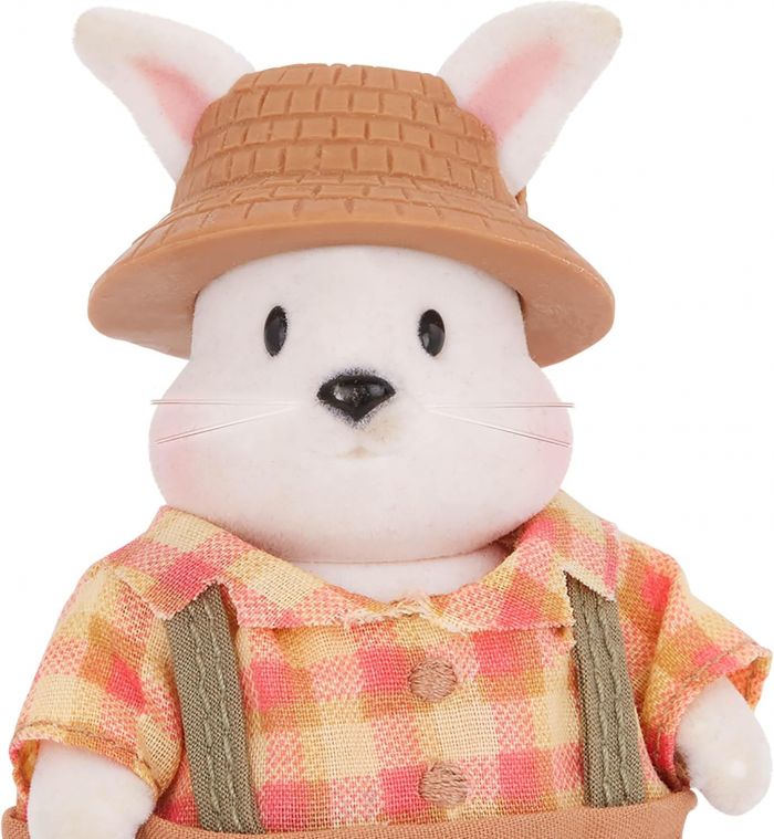 Набір фігурок Li'l Woodzeez Сім'я Кроликів 4од, книжка EN