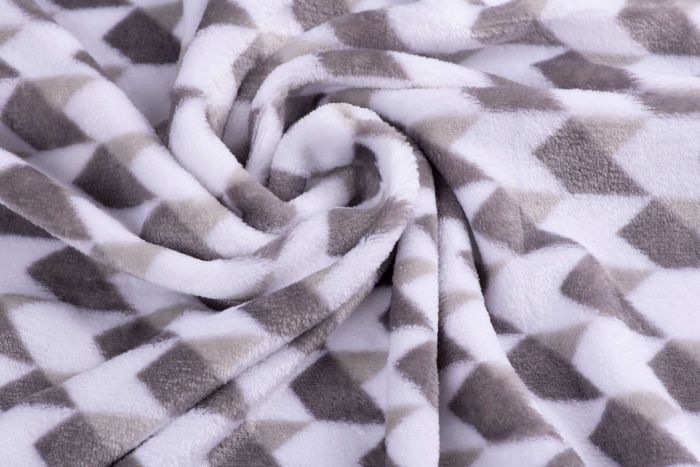 Плед Ardesto Flannel, 160х200см, 100% поліестер, геометрія