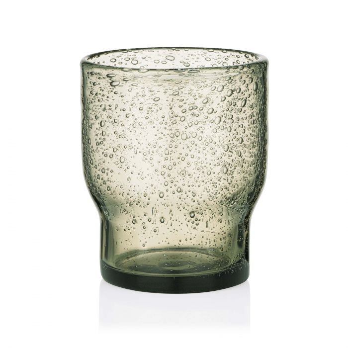 Набір склянок низьких ARDESTO Bubble 300мл, 2шт, скло, сірий