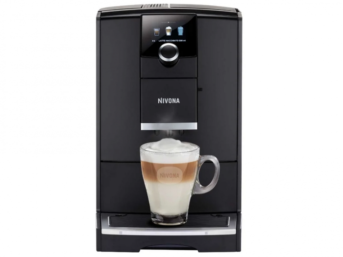 Кавомашина NIVONA CafeRomatica 2.2л, зерно + мелена, автомат.капучинатор, авторецептів - 7, чорний