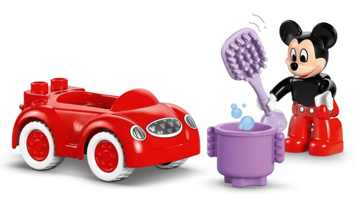 Конструктор LEGO DUPLO Disney Міккі Маус: Клубний будинок і автомобіль