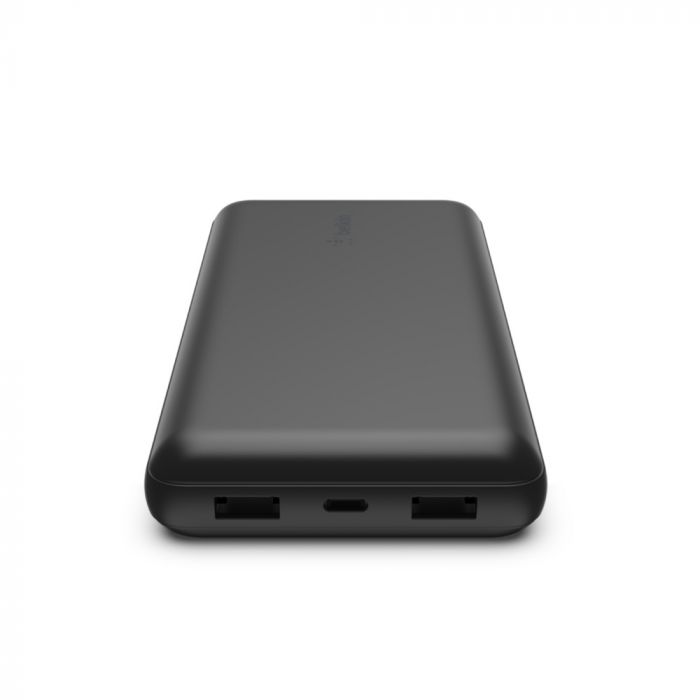 Акумулятор портативний літій-іонний Power Bank Belkin 20000мА·год, 15Вт, 2хUSB-A/USB-C, чорний