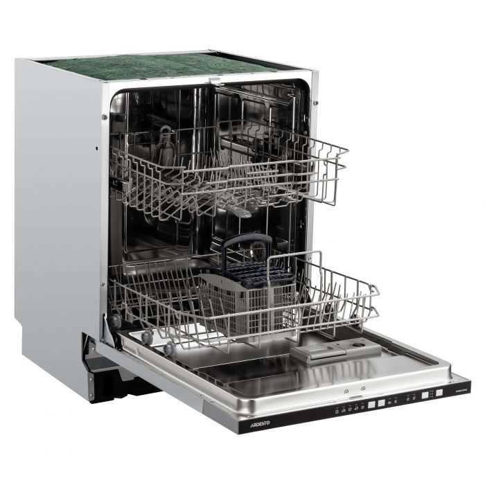 Посудомийна машина ARDESTO вбудовувана, 12 компл., А++, 60см, кнопкове кер., промінь, 5програм, сірий