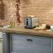 Тостер Gorenje, 950Вт, функц. розморожування, автовідключення, пластик + металл, чорний
