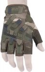Рукавички тактичні 2E, безпалі, L, камуфляж