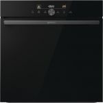 Духова шафа Gorenje електрична, 77л, A+, пара, дисплей, IconTouch, чорний