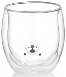 Набір чашок з подвійними стінками ARDESTO Animals, 300мл, 2шт, боросилікатне скло, прозорий