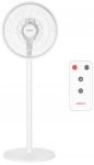 Вентилятор ARDESTO FN-B1140R підлоговий, 40см, 55Вт, ел. кер-ня, дисплей, таймер, пульт ДК, опора кругла, білий