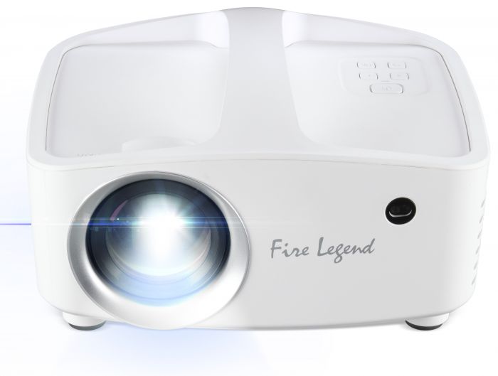 Проєктор AOpen QF13s FHD, 350 lm, LED, 1.37, WiFi, сірий, Whale TV