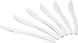 Набір столових ножів ARDESTO Black Mars Charm, 6 приборів, нержавіюча сталь