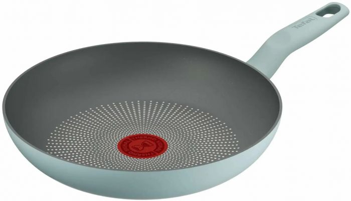 Сковорода Tefal Halo EUCALYPTUS, 24см, алюміній, бакеліт, сірий