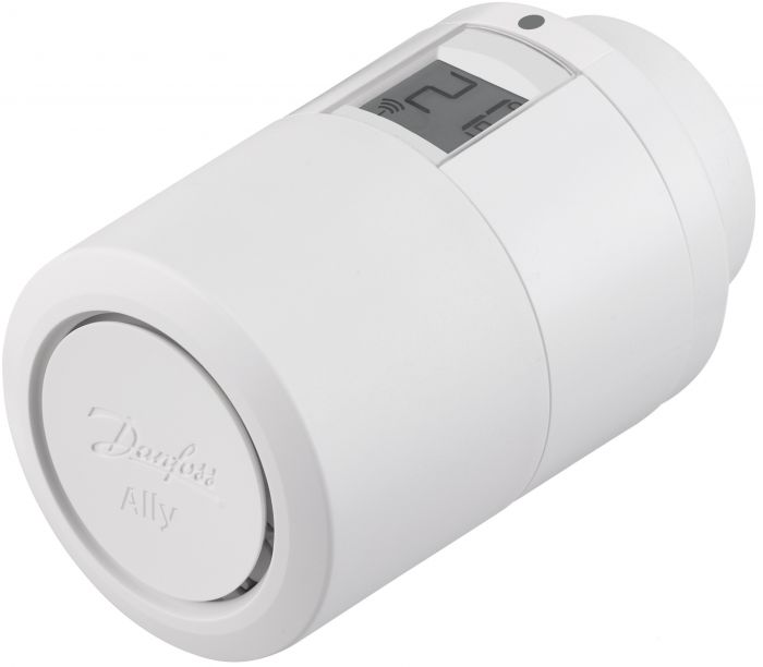 Термостатичний елемент Danfoss Ally, M30x1.5, RA, Zigbee, білий
