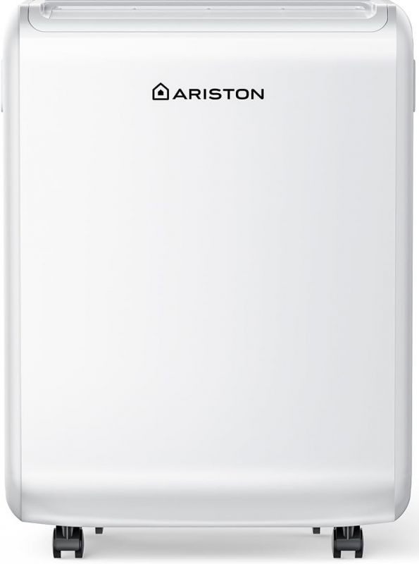 Осушувач повітря Ariston Deos EVO 12, 12л.на добу, 35м.кв , 130м3/год, 210Вт, ел.кер-ня, дисплей, таймер, авто вимк., білий