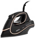 Праска ARDESTO IR-B2235, 2400Вт, 450мл, паровий удар-120гр, керам. підошва, чорно-золотий