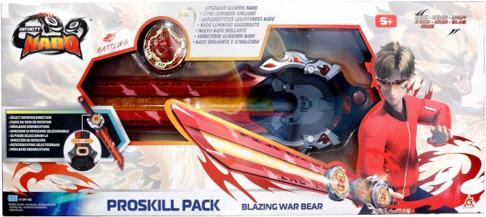Дзиґа Infinity Nado VI Proskill Pack Палаючий Бойовий Ведмідь (Blazing War Bear)