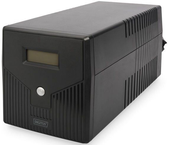 Джерело безперебійного живлення DIGITUS 2000VA/1200W, LCD, RJ45, RS232, USB, 4xSchuko