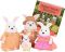 Набір фігурок Li'l Woodzeez Сім'я Кроликів 4од, книжка EN