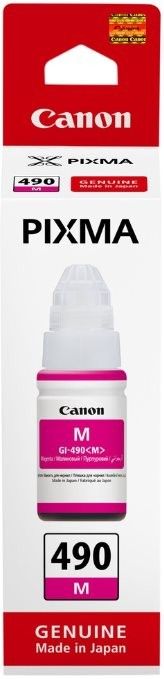 Контейнер з чорнилом Canon GI-490 PIXMA G1400/G2400/G3400 Magenta 70ml