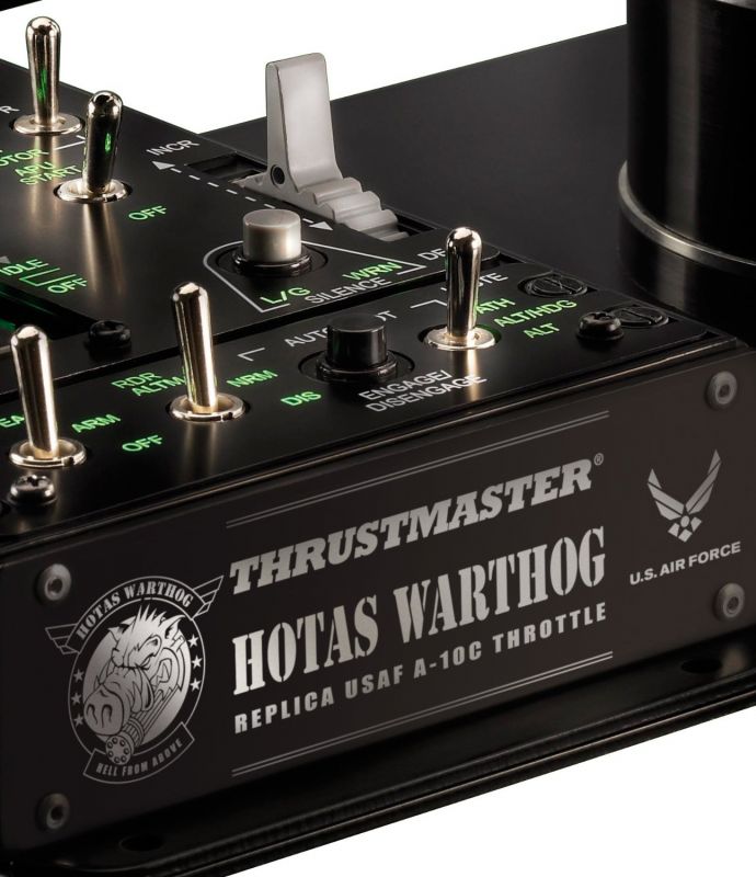 Комплект Thrustmaster Джойстик та Важіль управління двигуном Hotas Warthog Pack, PC