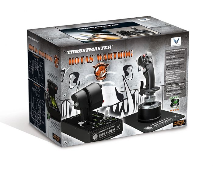 Комплект Thrustmaster Джойстик та Важіль управління двигуном Hotas Warthog Pack, PC