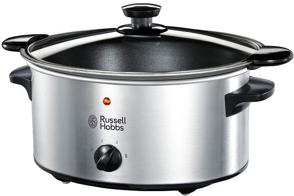 Повільноварка Russell Hobbs Cook&Home, 160Вт, чаша-3.5л, механічне керув., метал/пластик, чорний