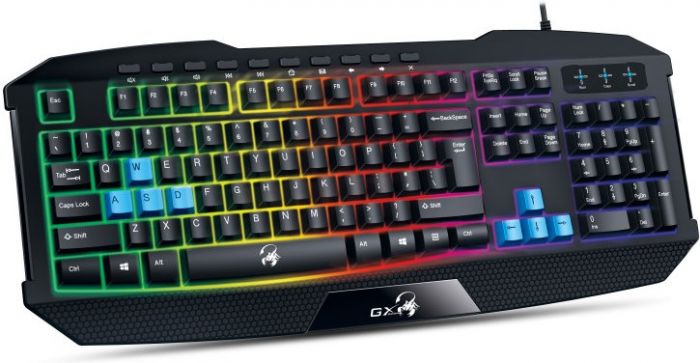 Клавіатура мембранна Genius Scorpion K-215, 114key, USB-A,  чорний